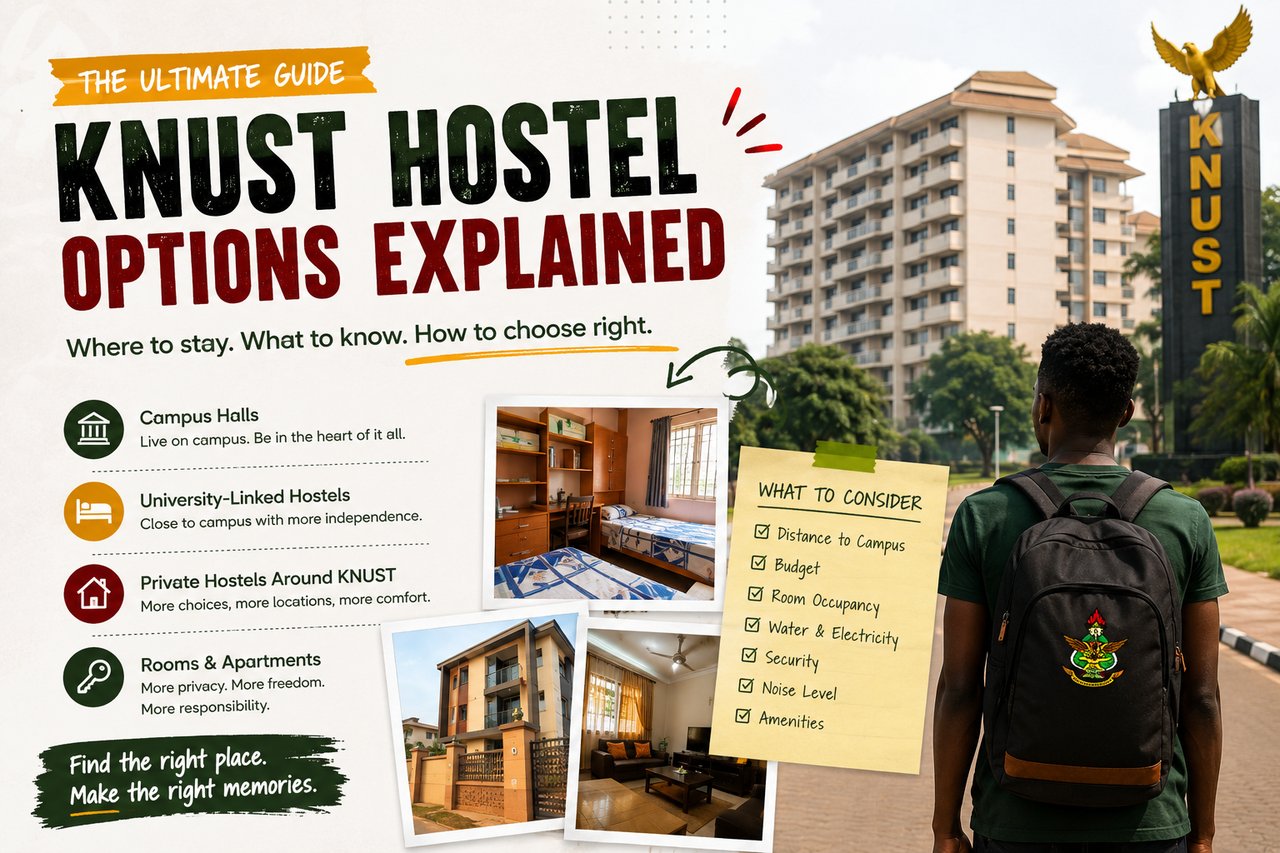 Hostel Options for KNUST Students: What to Know Before You Book